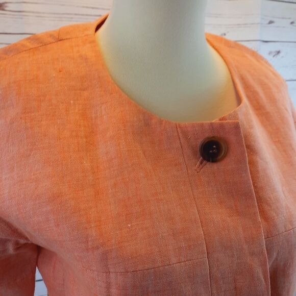 J CREW Linen Jacket - Picture 9 of 12